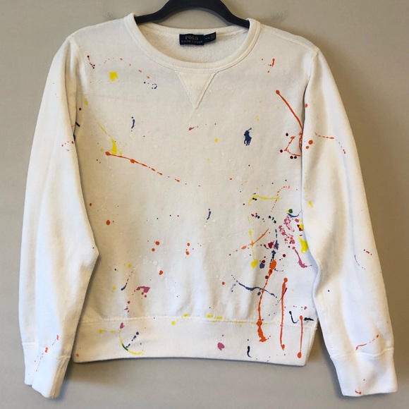 Polo Ralph Lauren Sweaters - Polo Ralph Lauren Paint Sweater
